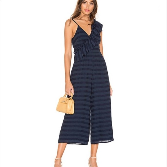 Tularosa Florence Jumpsuit in Navy Size: L - Picture 1 of 8